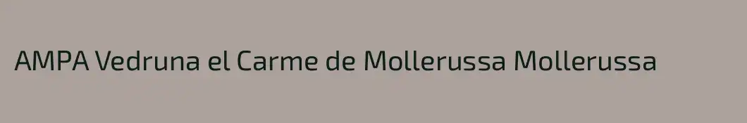 AMPA Vedruna el Carme de Mollerussa Mollerussa